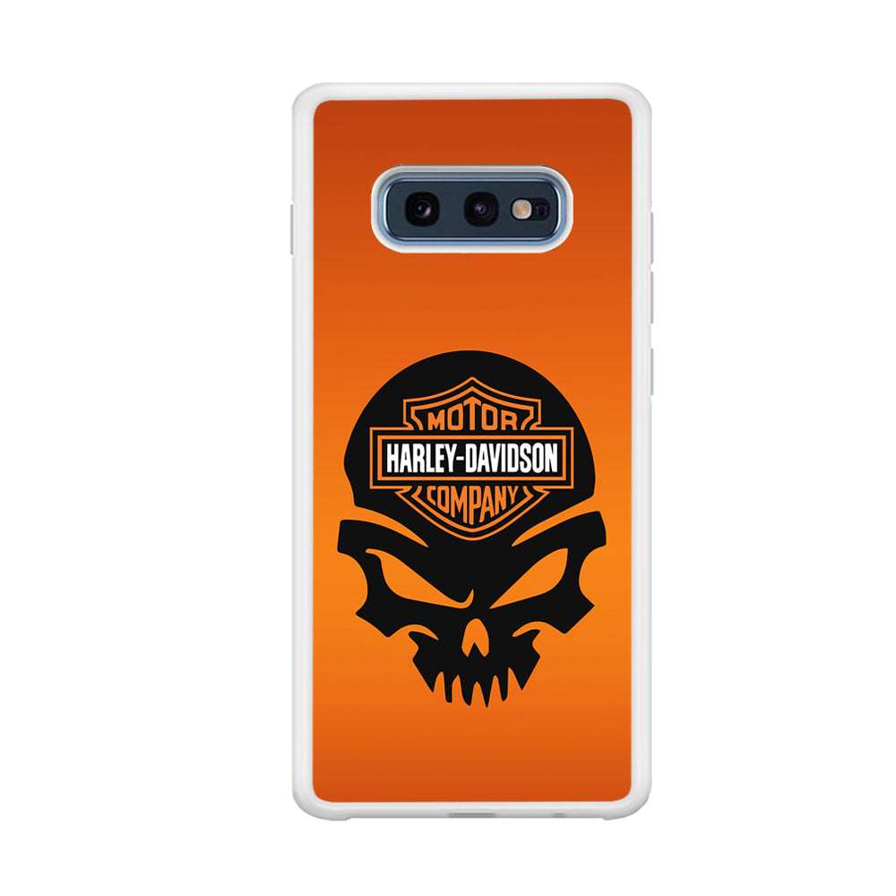 Harley Davidson Skull Logo Samsung Galaxy S10E Case