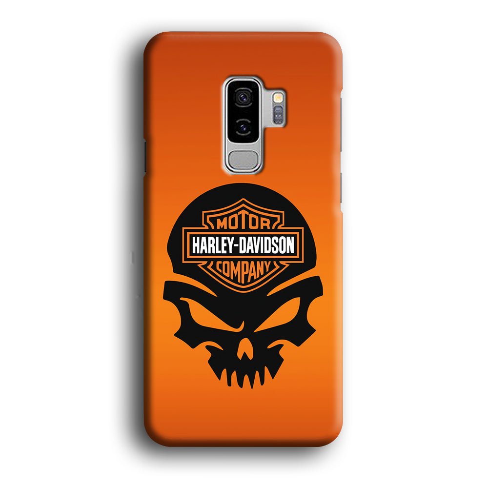 Harley Davidson Skull Logo Samsung Galaxy S9 Plus Case