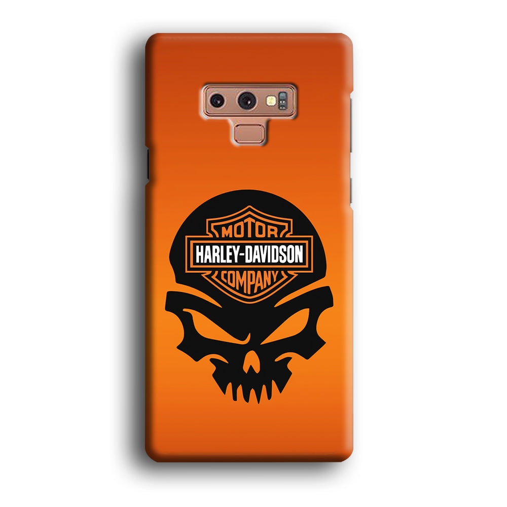 Harley Davidson Skull Logo Samsung Galaxy Note 9 Case