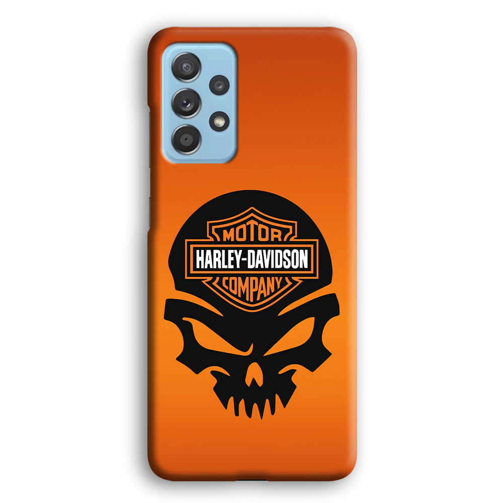 Harley Davidson Skull Logo Samsung Galaxy A52 Case