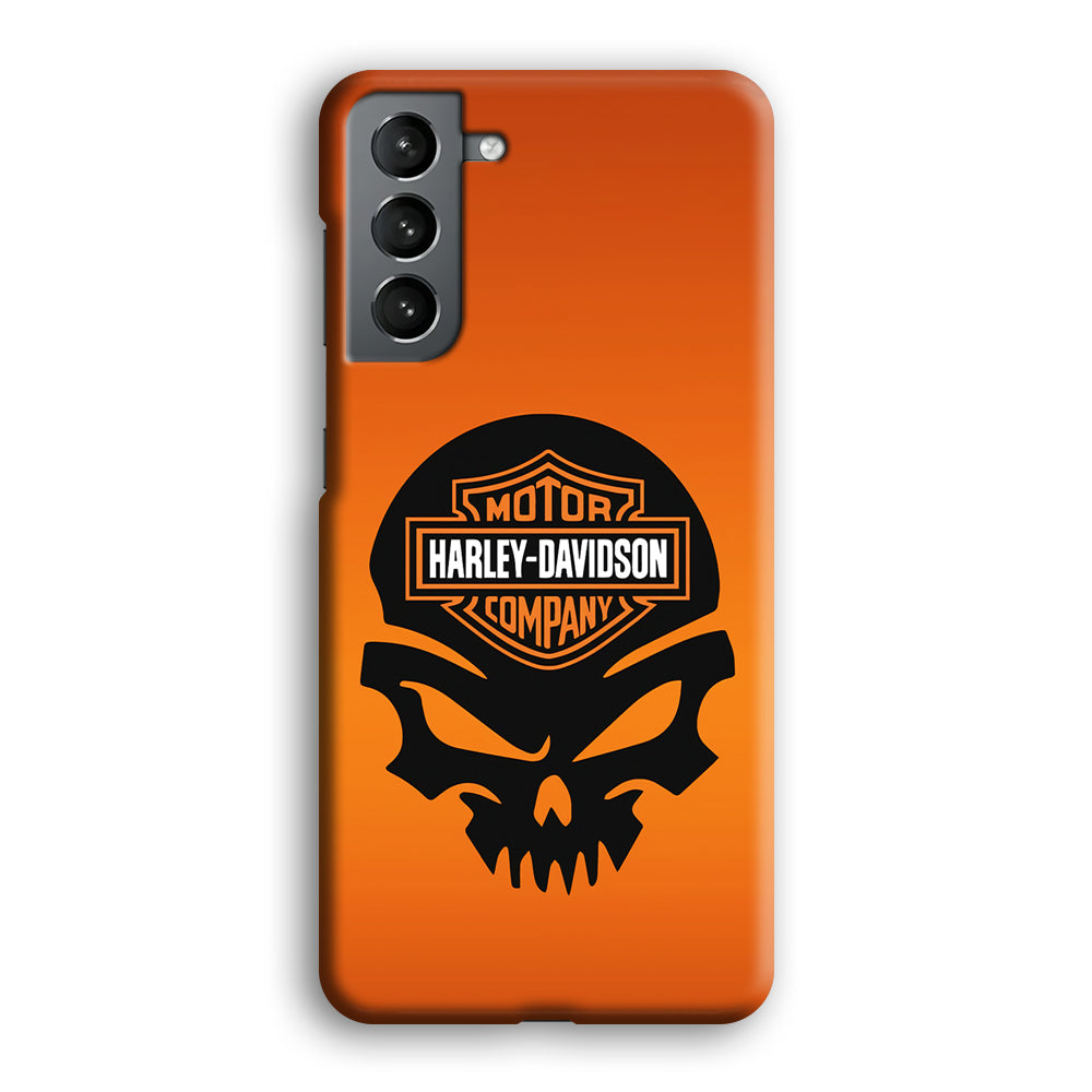 Harley Davidson Skull Logo Samsung Galaxy S21 Case