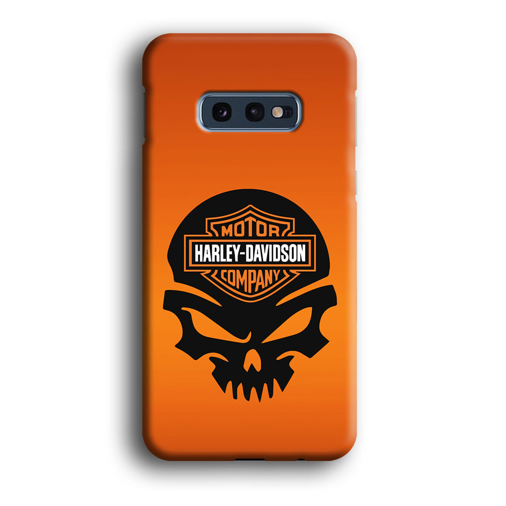 Harley Davidson Skull Logo Samsung Galaxy S10E Case