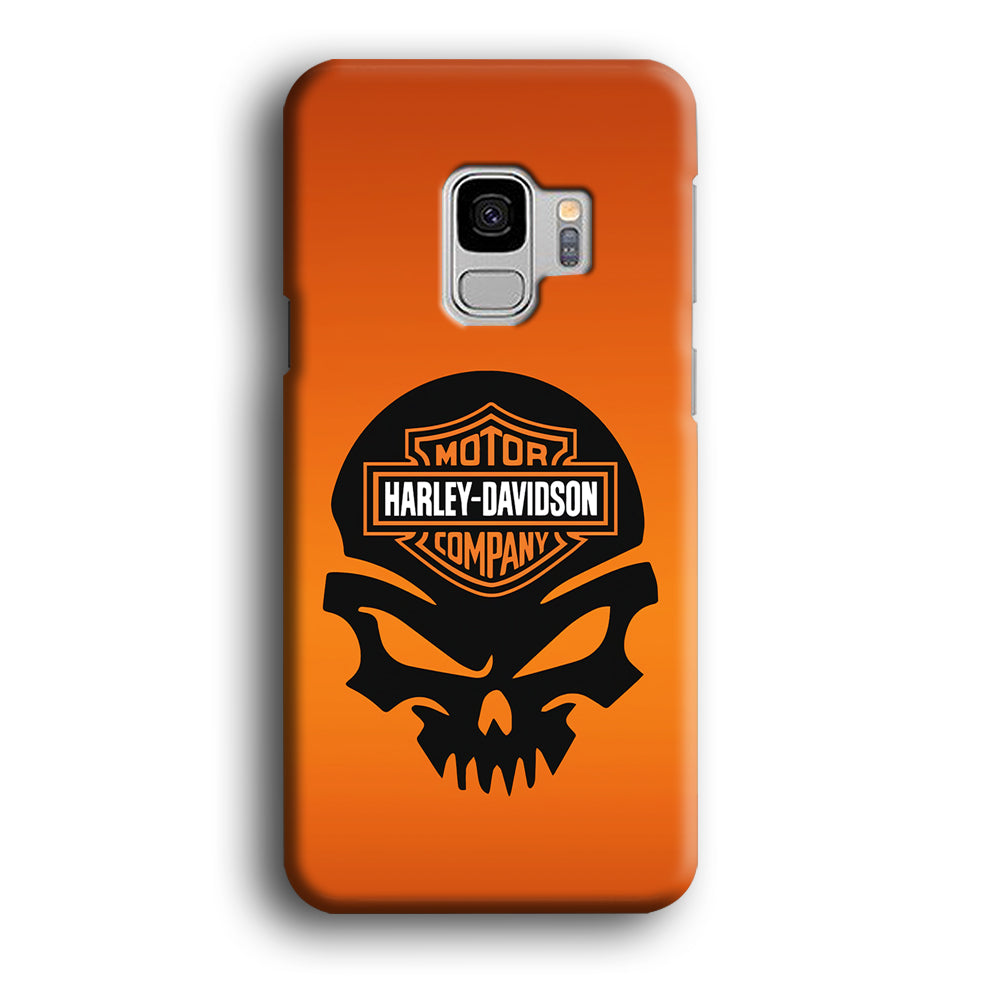 Harley Davidson Skull Logo Samsung Galaxy S9 Case