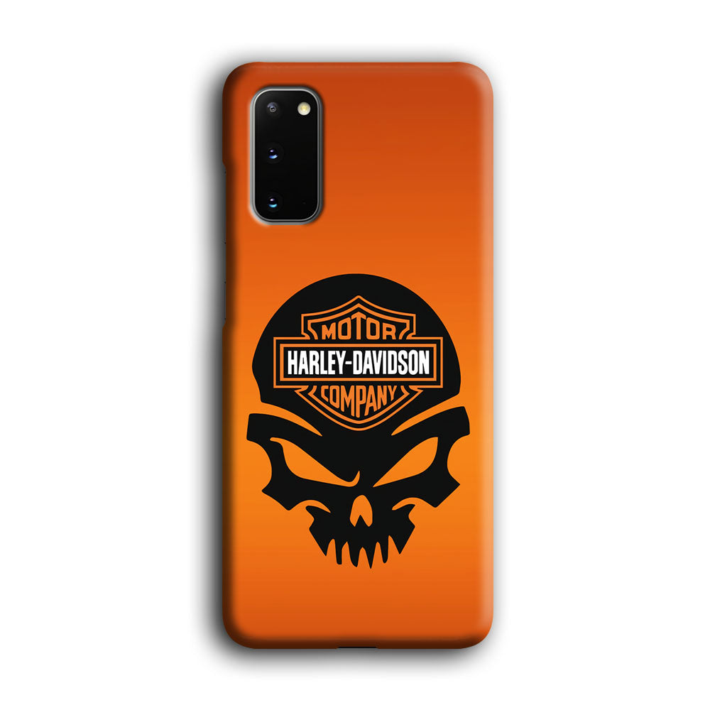 Harley Davidson Skull Logo Samsung Galaxy S20 Case