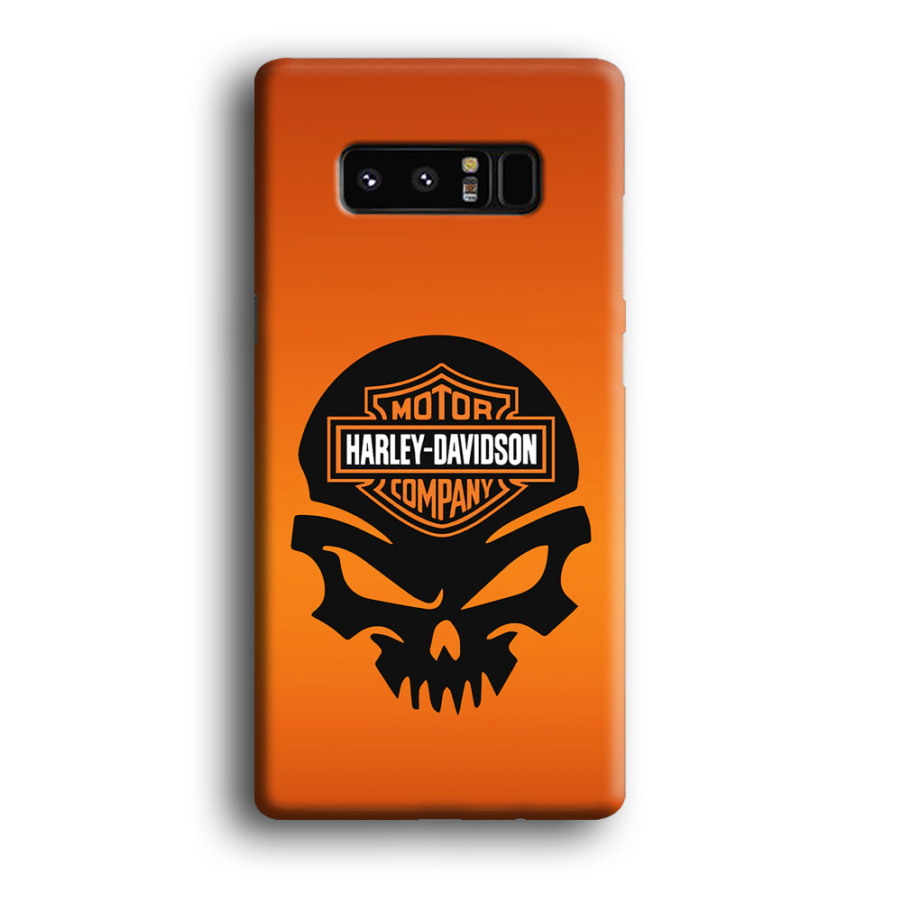 Harley Davidson Skull Logo Samsung Galaxy Note 8 Case