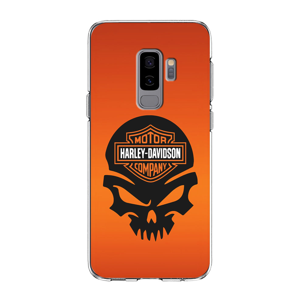 Harley Davidson Skull Logo Samsung Galaxy S9 Plus Case