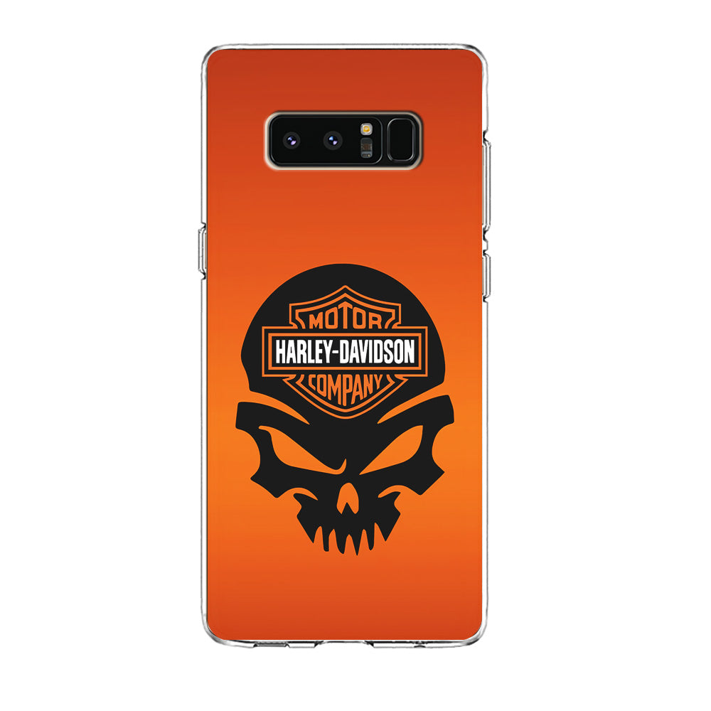 Harley Davidson Skull Logo Samsung Galaxy Note 8 Case