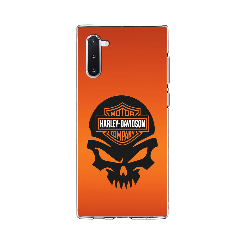 Harley Davidson Skull Logo Samsung Galaxy Note 10 Case