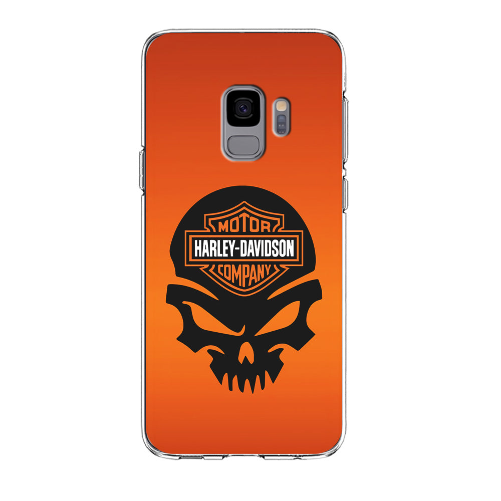 Harley Davidson Skull Logo Samsung Galaxy S9 Case