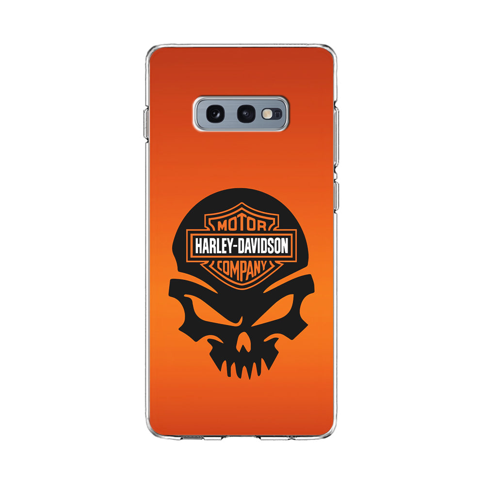 Harley Davidson Skull Logo Samsung Galaxy S10E Case