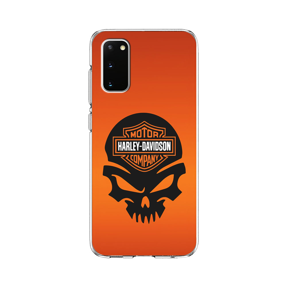 Harley Davidson Skull Logo Samsung Galaxy S20 Case