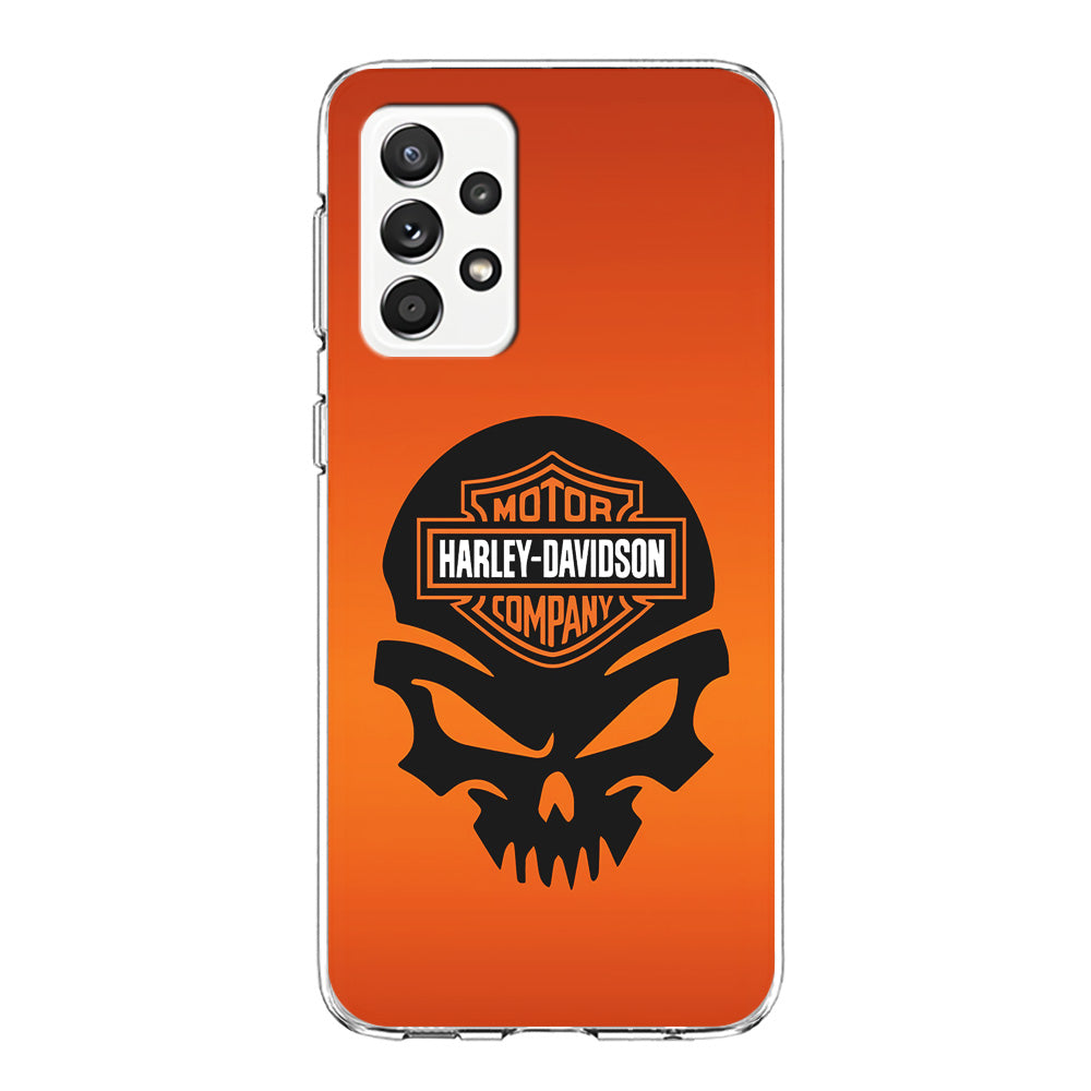 Harley Davidson Skull Logo Samsung Galaxy A52 Case