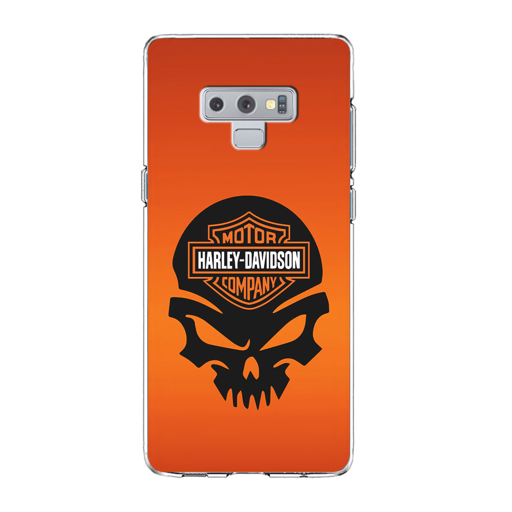 Harley Davidson Skull Logo Samsung Galaxy Note 9 Case