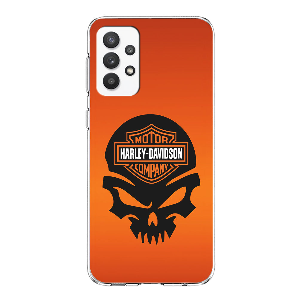 Harley Davidson Skull Logo Samsung Galaxy A32 Case