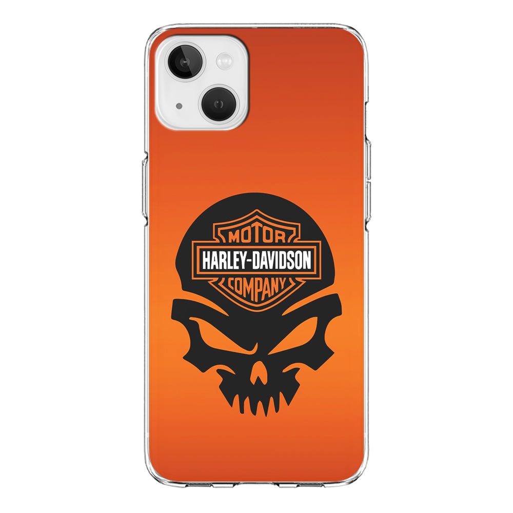 Harley Davidson Skull Logo iPhone 14 Plus Case