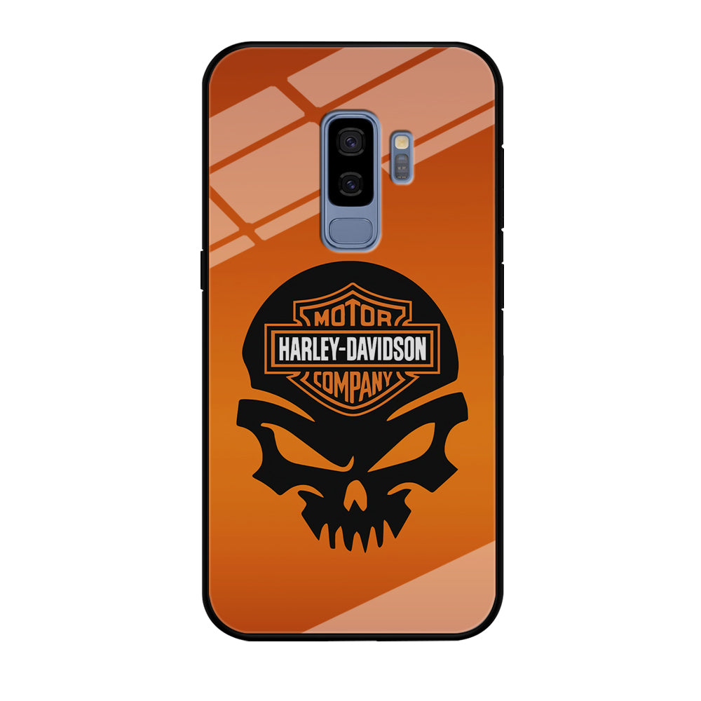 Harley Davidson Skull Logo Samsung Galaxy S9 Plus Case