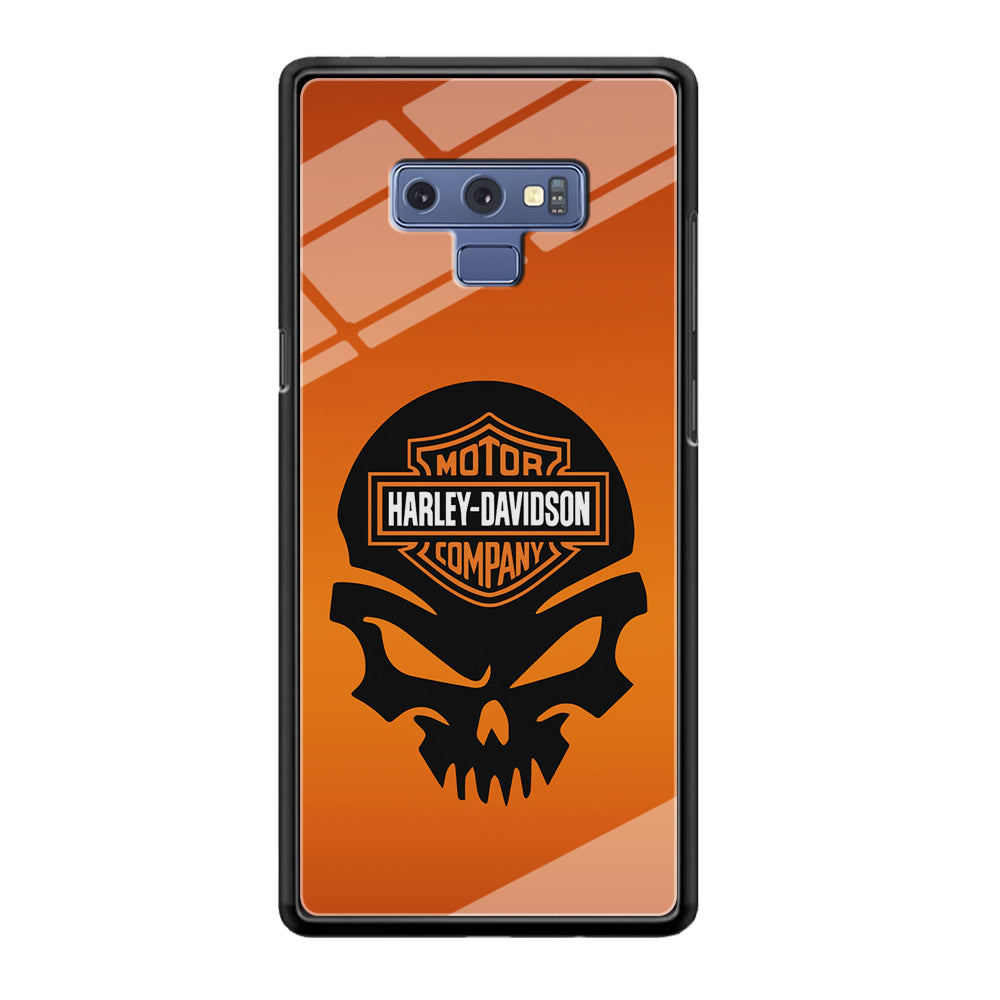 Harley Davidson Skull Logo Samsung Galaxy Note 9 Case