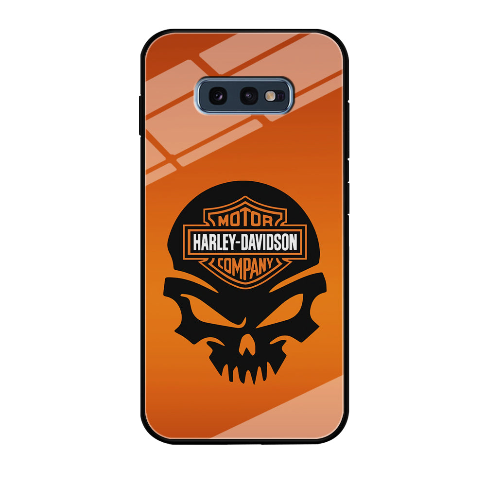 Harley Davidson Skull Logo Samsung Galaxy S10E Case