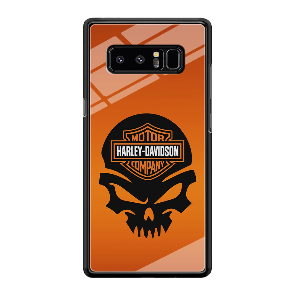 Harley Davidson Skull Logo Samsung Galaxy Note 8 Case