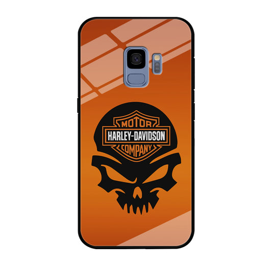 Harley Davidson Skull Logo Samsung Galaxy S9 Case