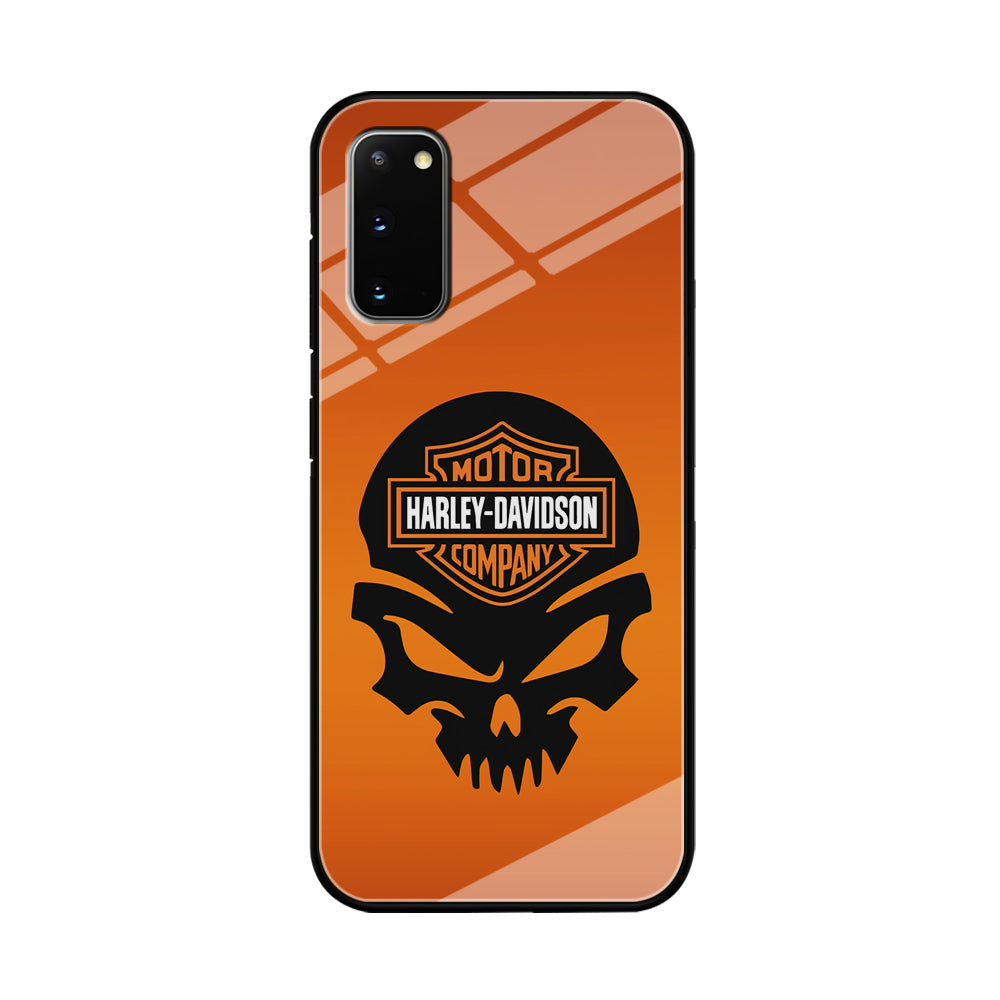 Harley Davidson Skull Logo Samsung Galaxy S20 Case