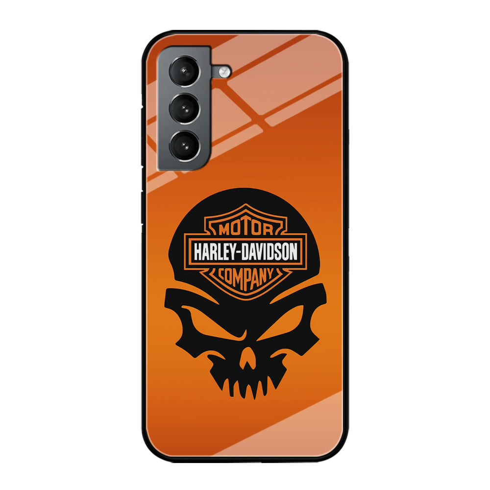 Harley Davidson Skull Logo Samsung Galaxy S21 Case