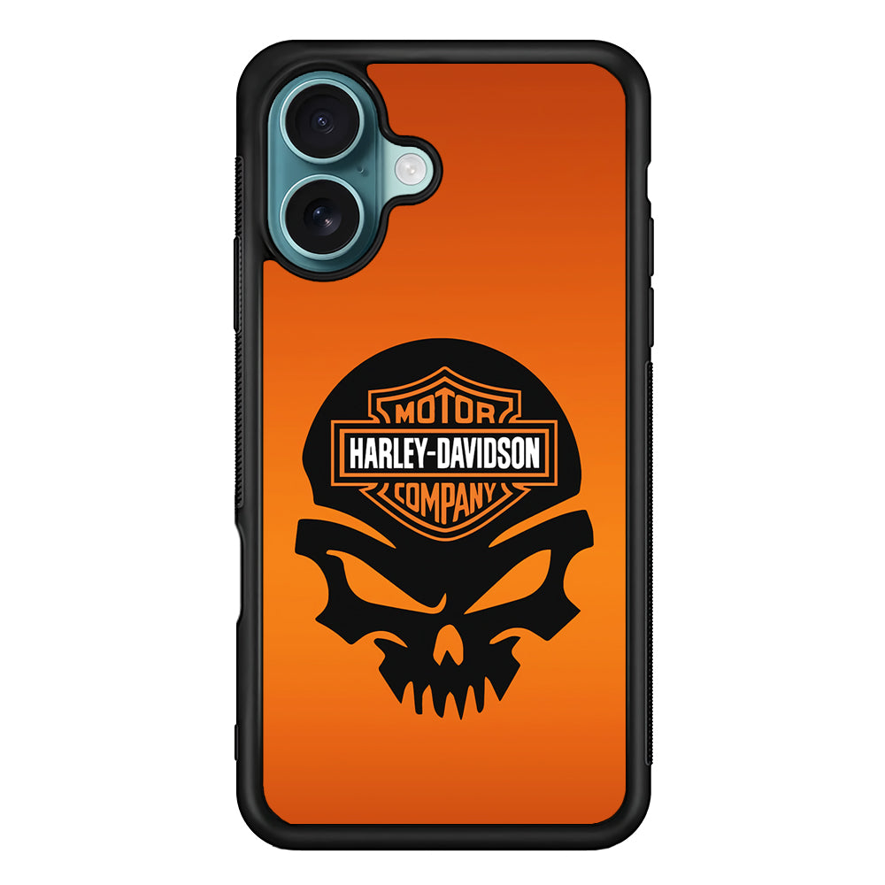 Harley Davidson Skull Logo iPhone 16 Case - Altracase