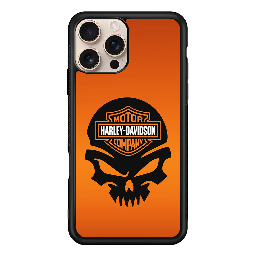 Harley Davidson Skull Logo iPhone 16 Pro Max Case - Altracase