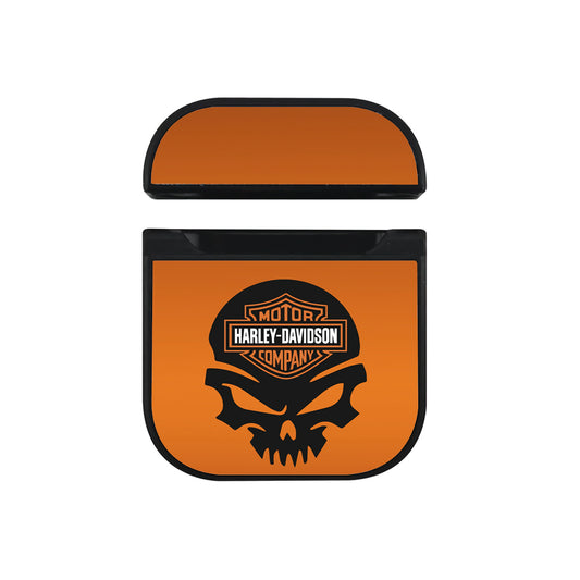 Harley Davidson Skull Silhouette Apple AirPods Case - Altracase