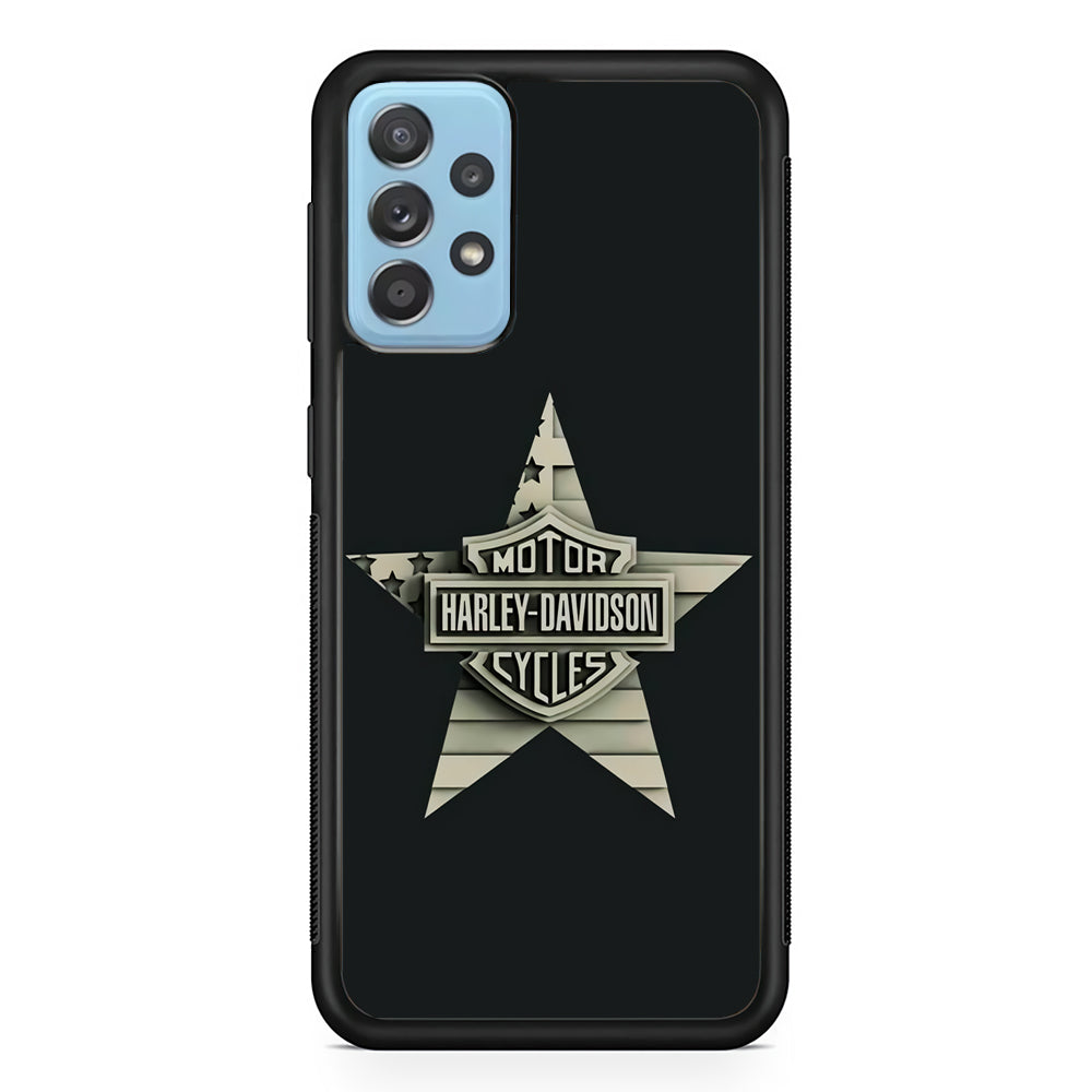 Harley Davidson Star Logo Samsung Galaxy A52 Case