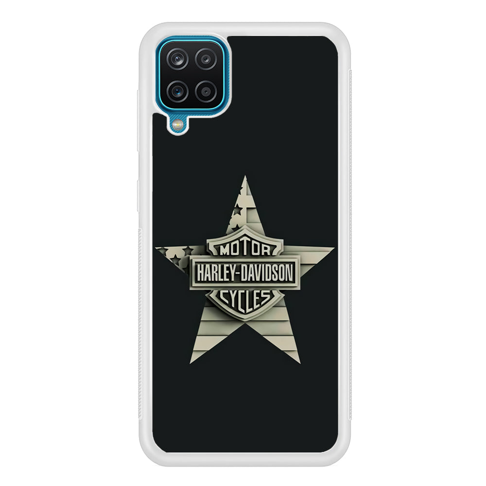 Harley Davidson Star Logo Samsung Galaxy A12 Case