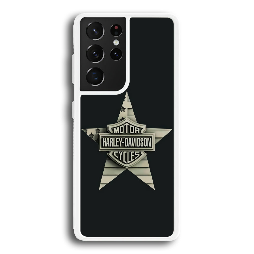 Harley Davidson Star Logo Samsung Galaxy S23 Ultra Case