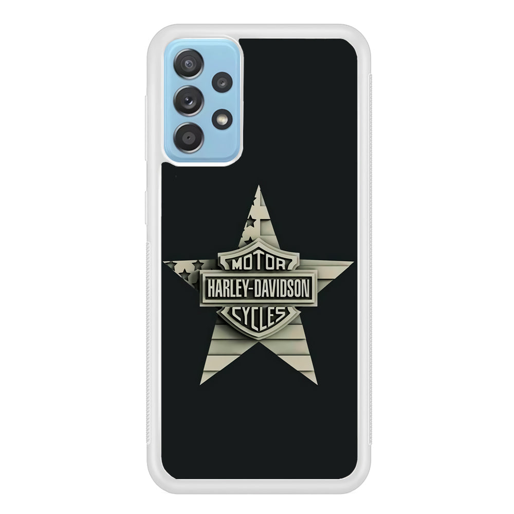 Harley Davidson Star Logo Samsung Galaxy A52 Case