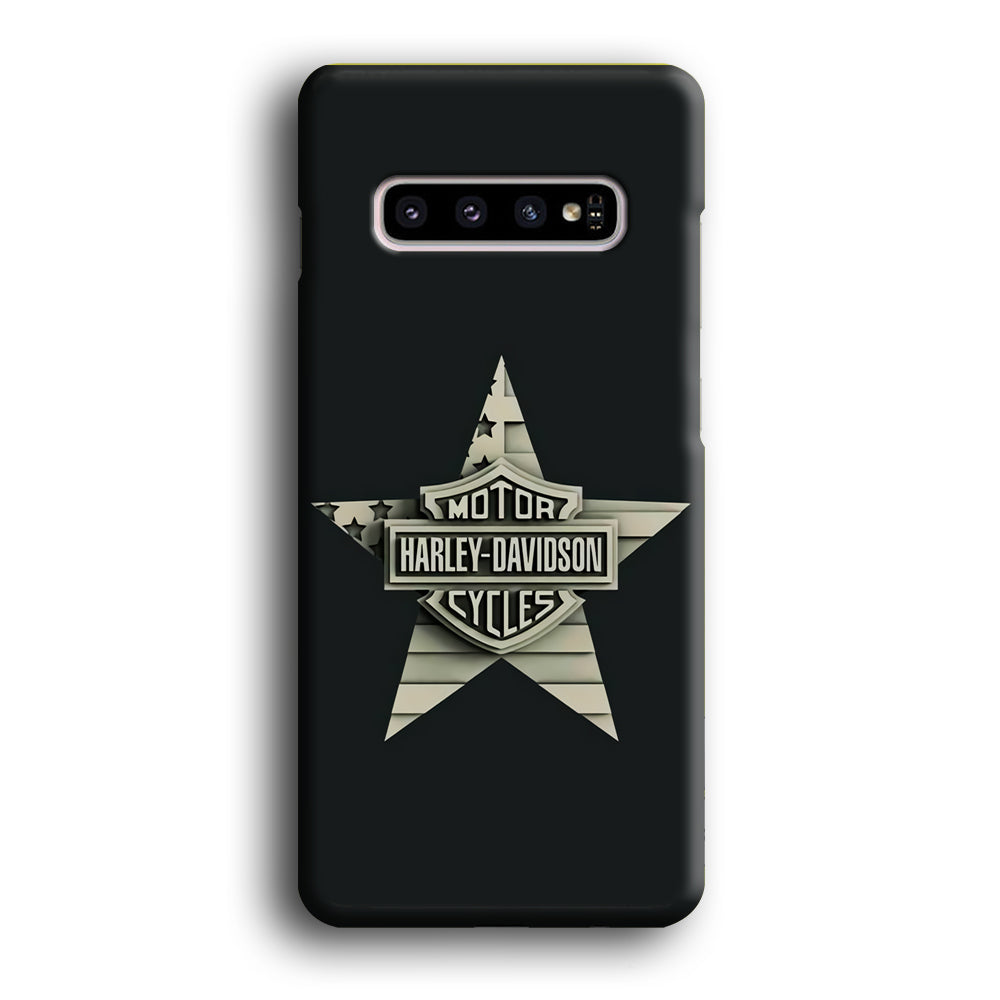 Harley Davidson Star Logo Samsung Galaxy S10 Case