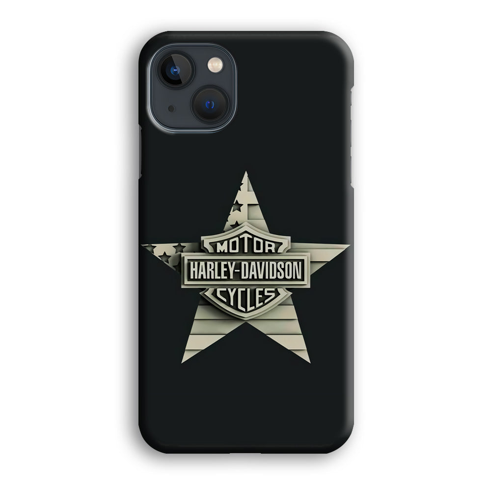 Harley Davidson Star Logo iPhone 14 Plus Case