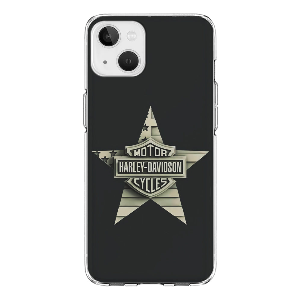 Harley Davidson Star Logo iPhone 14 Plus Case