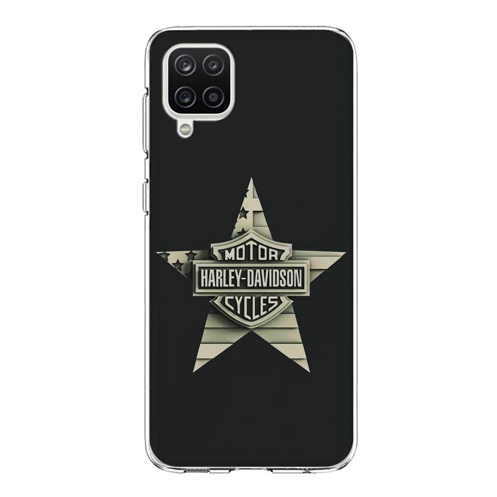 Harley Davidson Star Logo Samsung Galaxy A12 Case