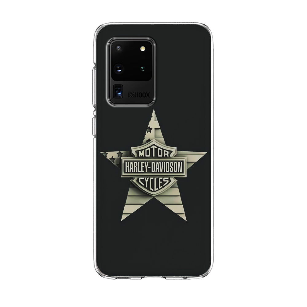 Harley Davidson Star Logo Samsung Galaxy S20 Ultra Case