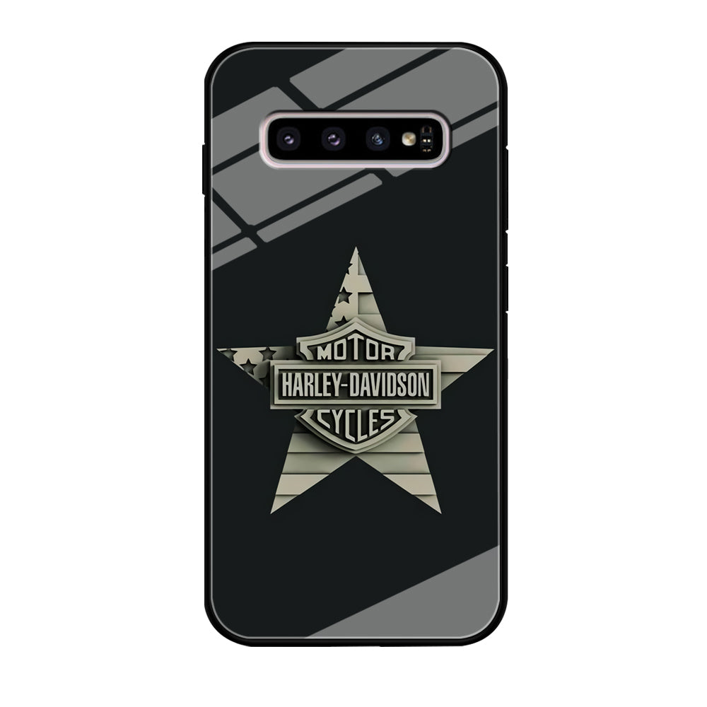 Harley Davidson Star Logo Samsung Galaxy S10 Case