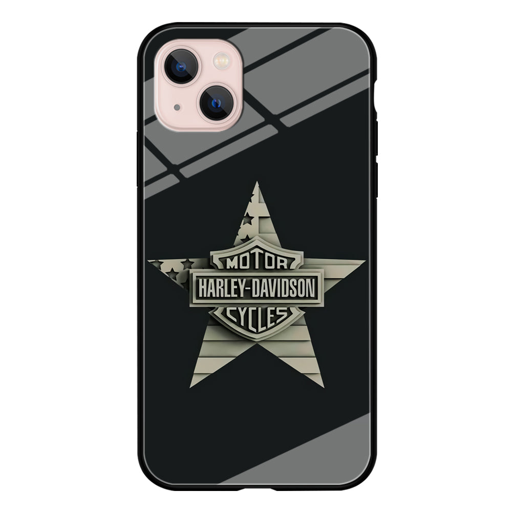 Harley Davidson Star Logo iPhone 14 Plus Case