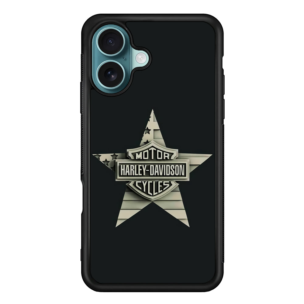 Harley Davidson Star Logo iPhone 16 Case - Altracase