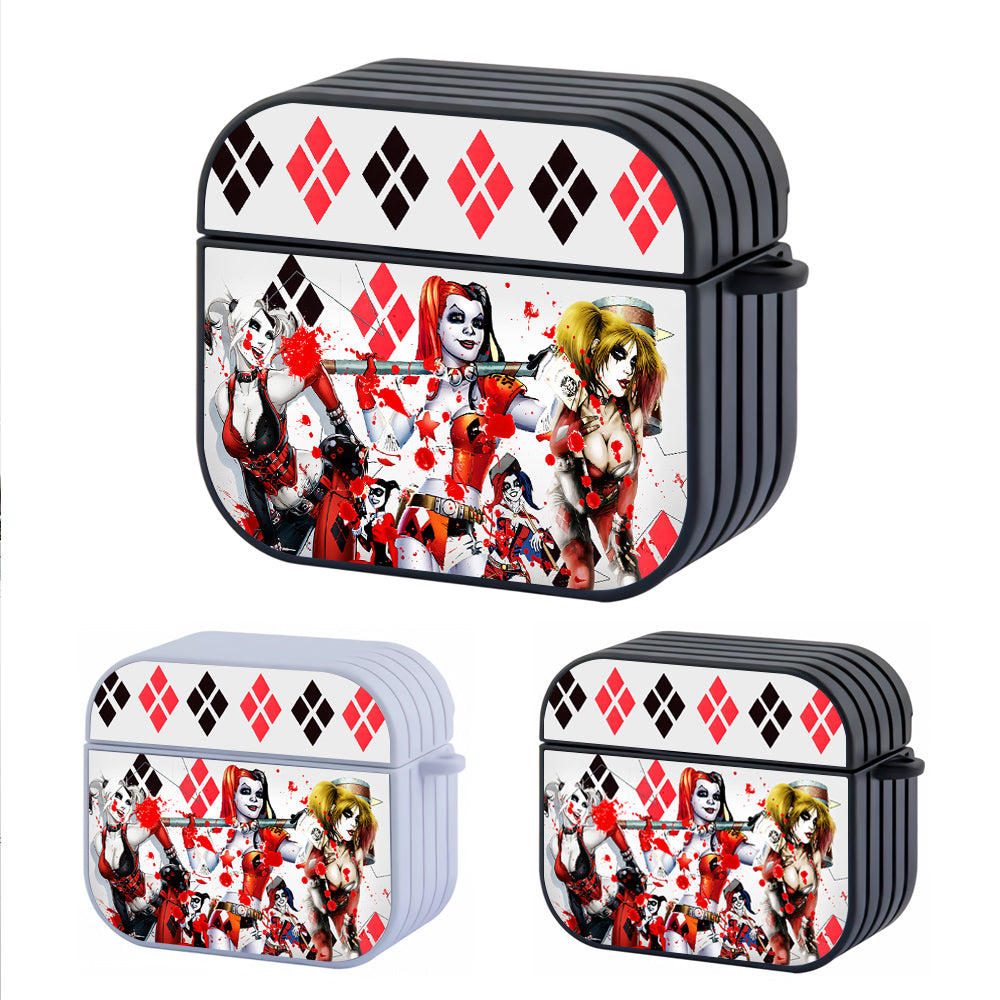 Harley Quinn All Costume Hard Plastic Case Cover For Apple Airpods 3