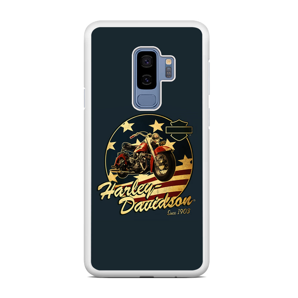 Harley Vintage Logo Samsung Galaxy S9 Plus Case