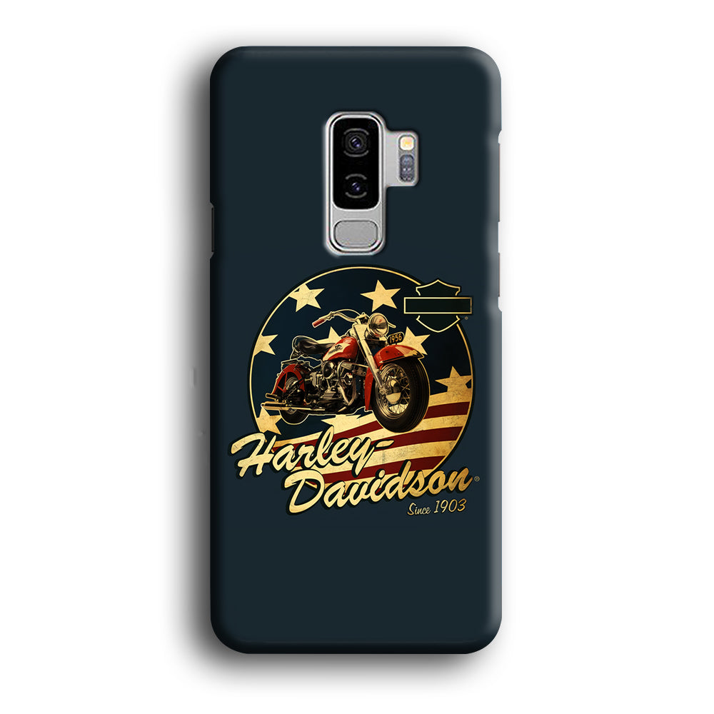 Harley Vintage Logo Samsung Galaxy S9 Plus Case