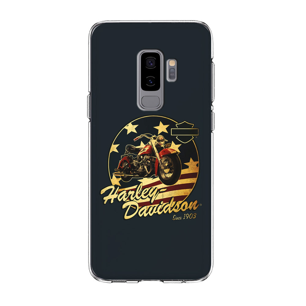 Harley Vintage Logo Samsung Galaxy S9 Plus Case