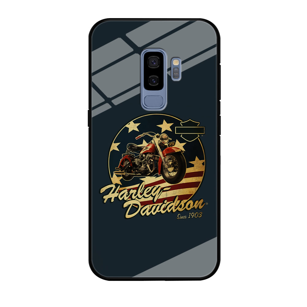 Harley Vintage Logo Samsung Galaxy S9 Plus Case