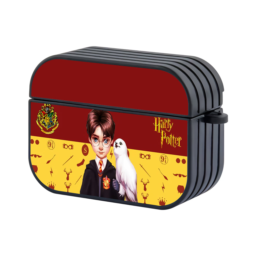 Harry Potter Chibi Hogwarts Hard Plastic Case Cover For Apple Airpods Pro