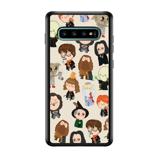 Harry Potter Cute Character Samsung Galaxy S10 Case