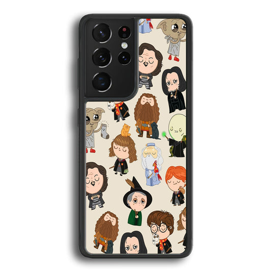 Harry Potter Cute Character Samsung Galaxy S22 Ultra Case