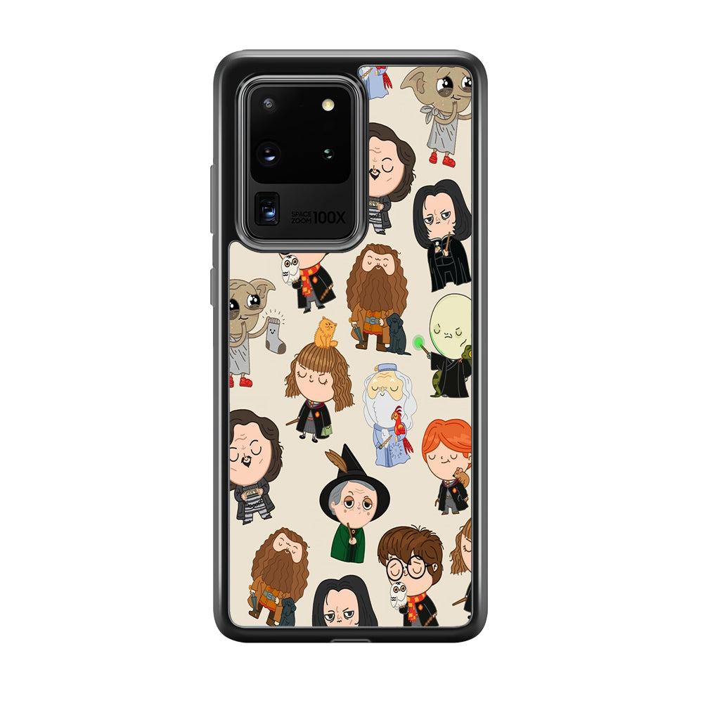 Harry Potter Cute Character Samsung Galaxy S20 Ultra Case